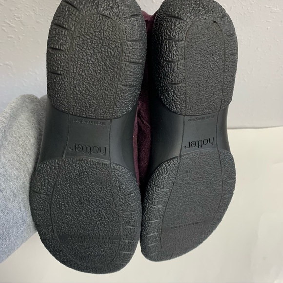 Hotter woman’s ankle boots rich purple size 8 - Picture 6 of 11